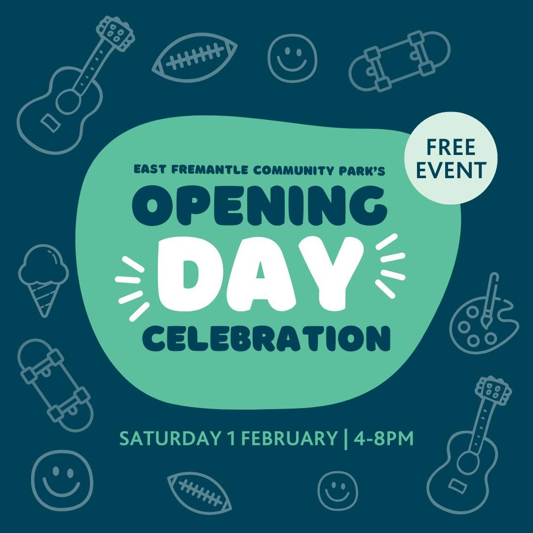 East Fremantle Community Park's Opening Day Celebration