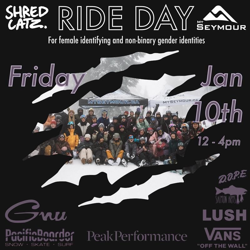 Shredcatz Female Ride Day