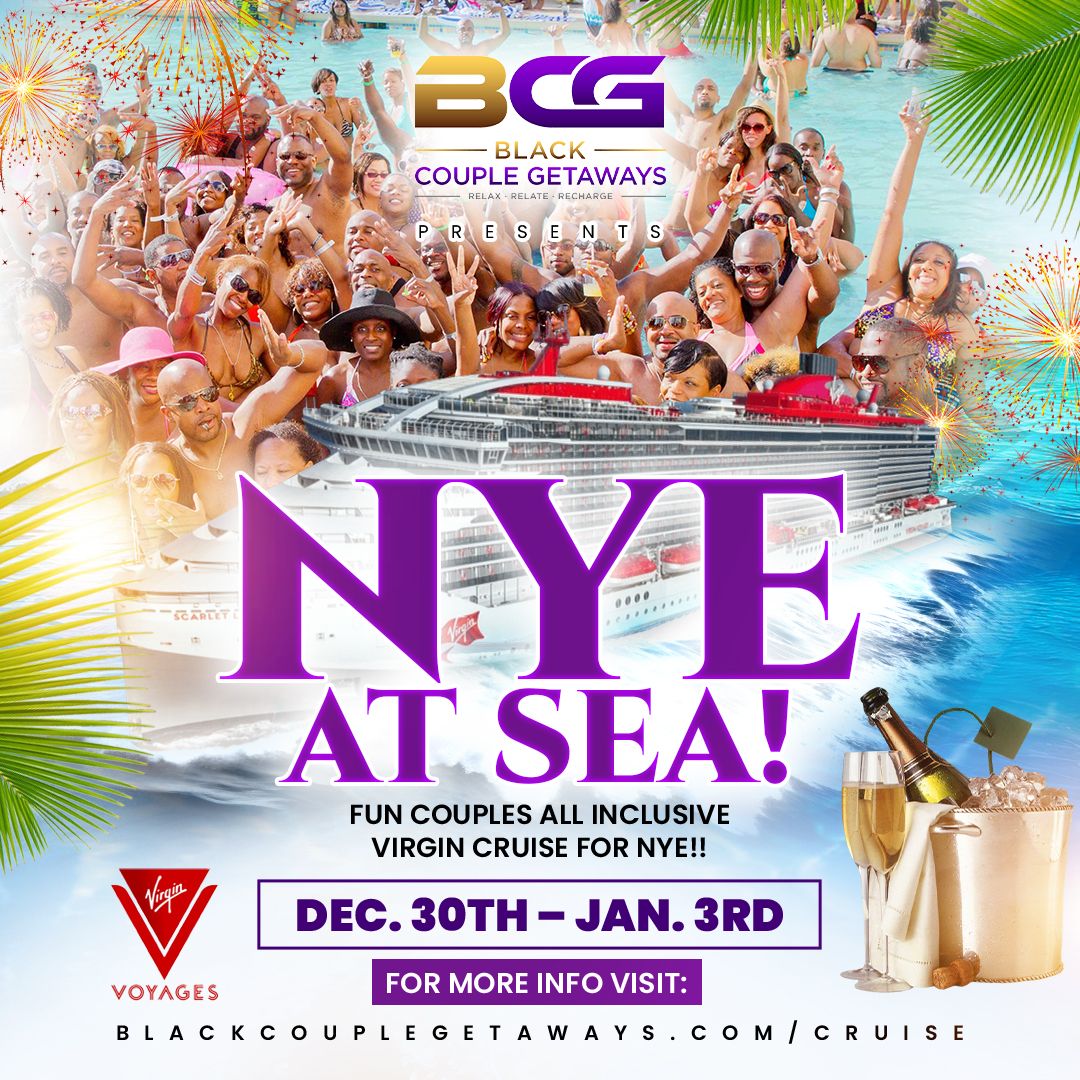 NEW YEARS EVE AT SEA + COUPLES + VIRGIN CRUISE!