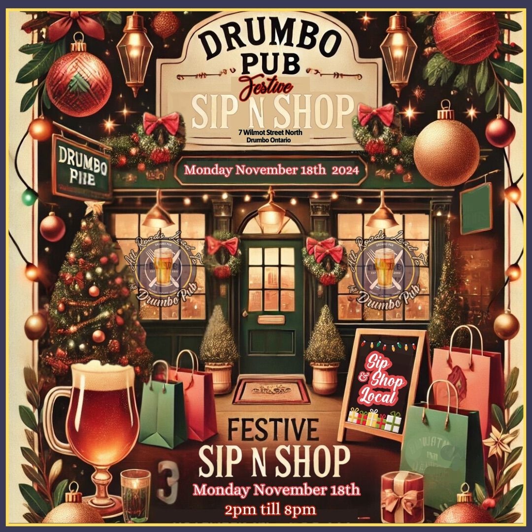 Drumbo Pub | Festive Sip & Shop 