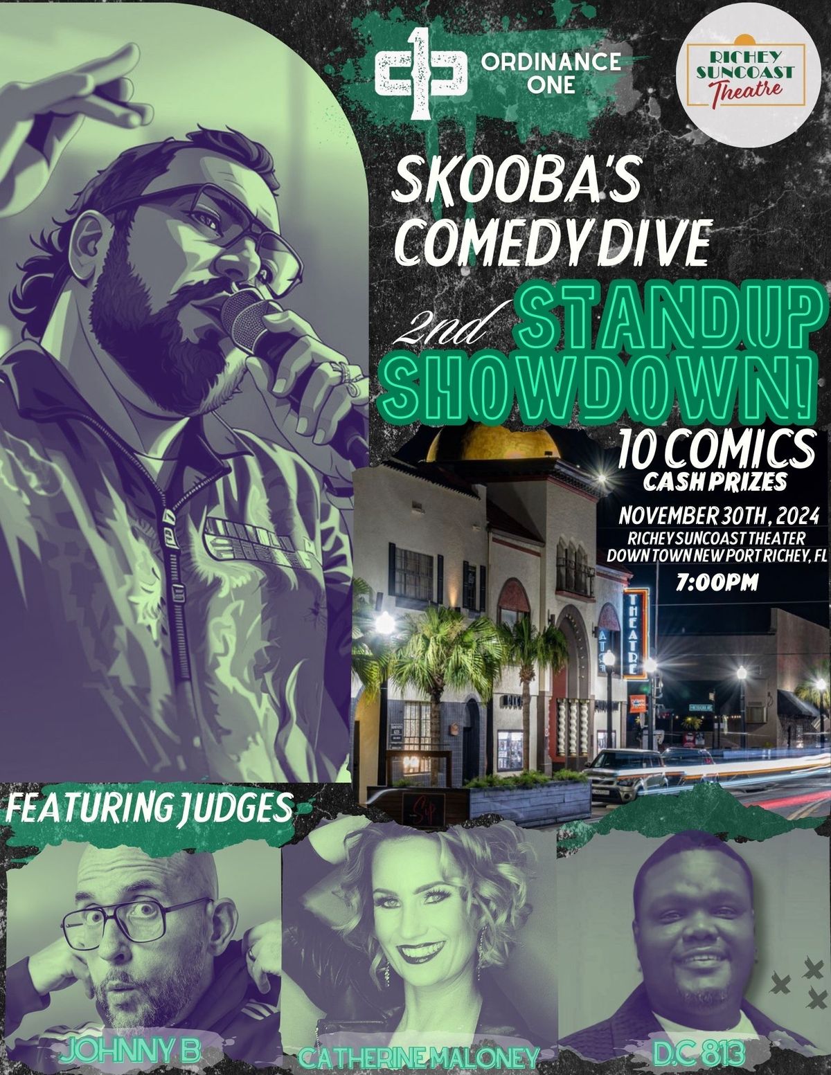 Skooba's Comedy Dive: 2nd Standup Showdown @ Richey Suncoast Theatre