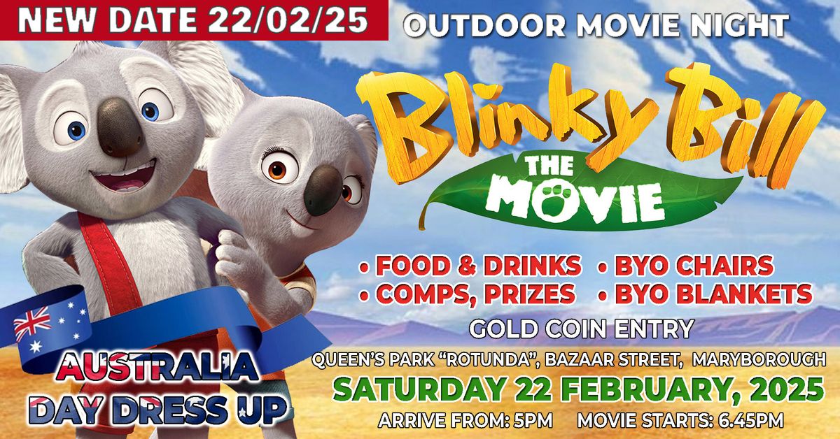 Australia Theme - Outdoor Movie Night