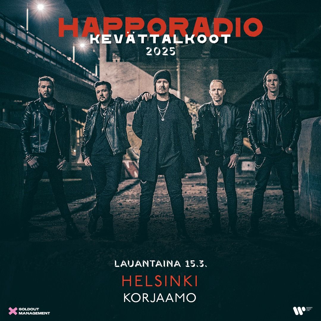 Happoradio \/ Helsinki, Korjaamo