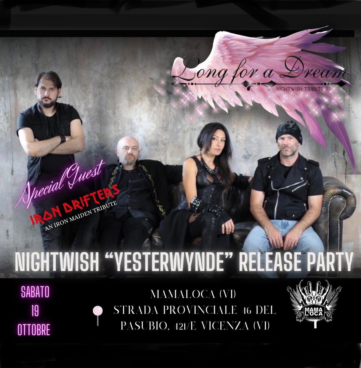 Long for a Dream \/\/ Nightwish tribute - Yesterwynde release party 