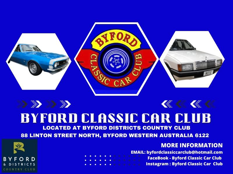 Byford Classic Car Club Monthly Meeting