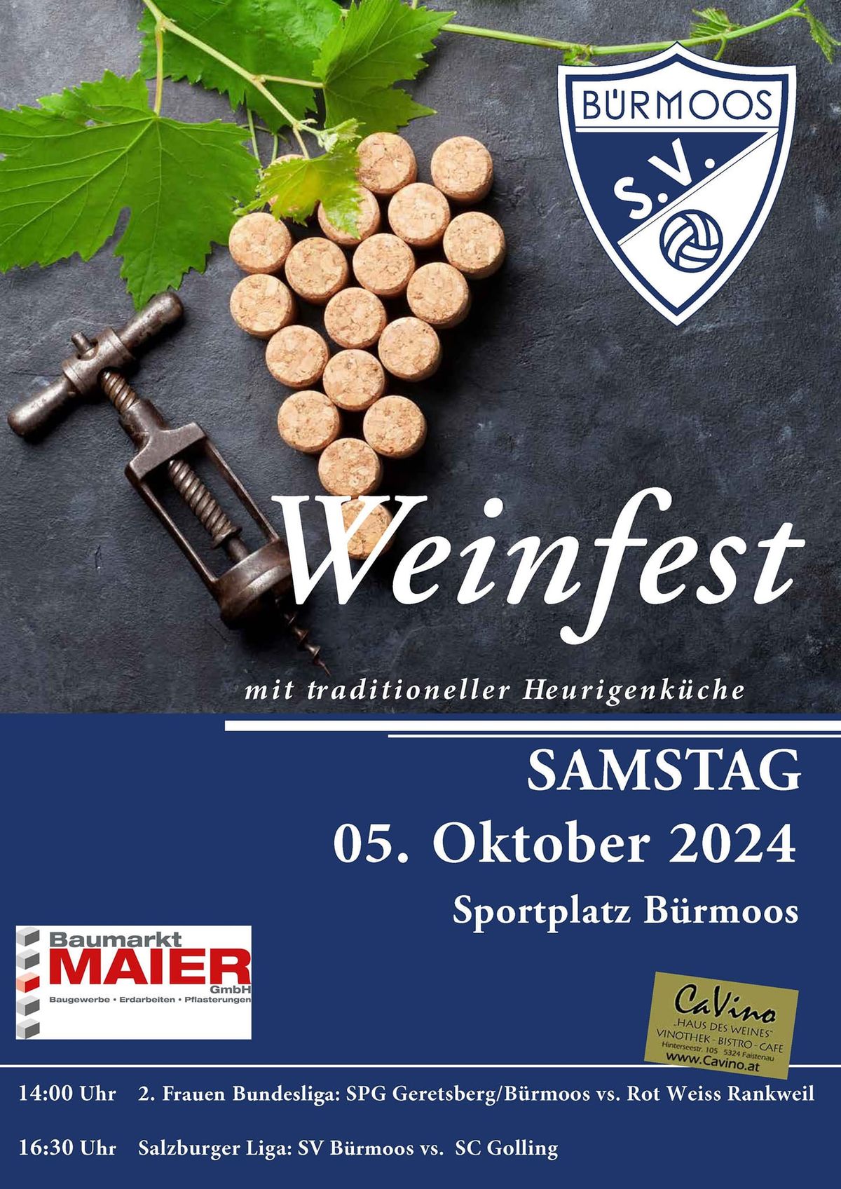 WEINFEST DES SV B\u00dcRMOOS 1927