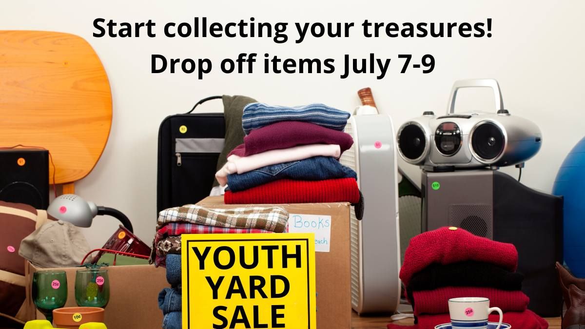 Youth Ministry Yard Sale