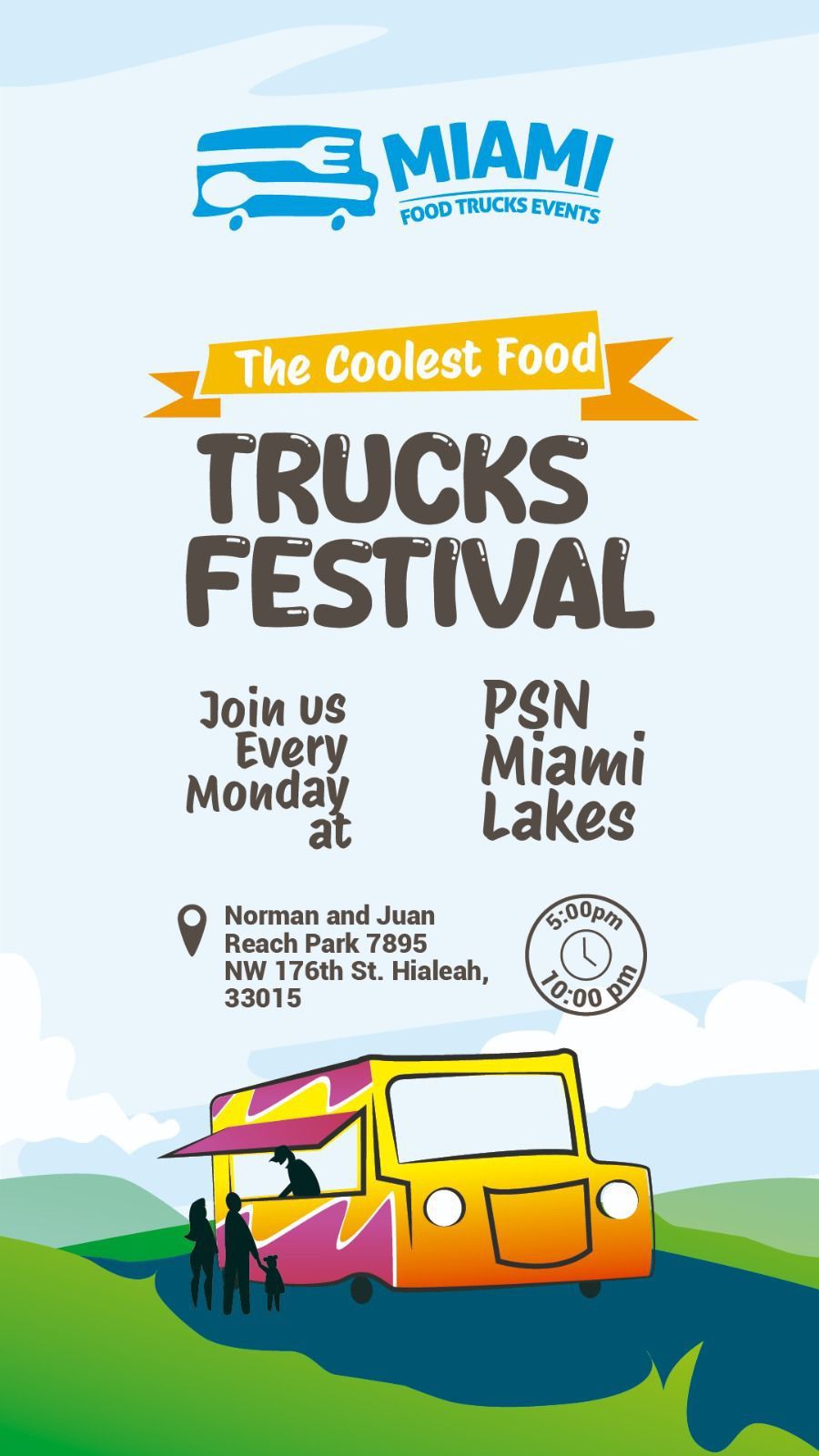 Food Trucks Mondays At Miami Lakes Psn Park