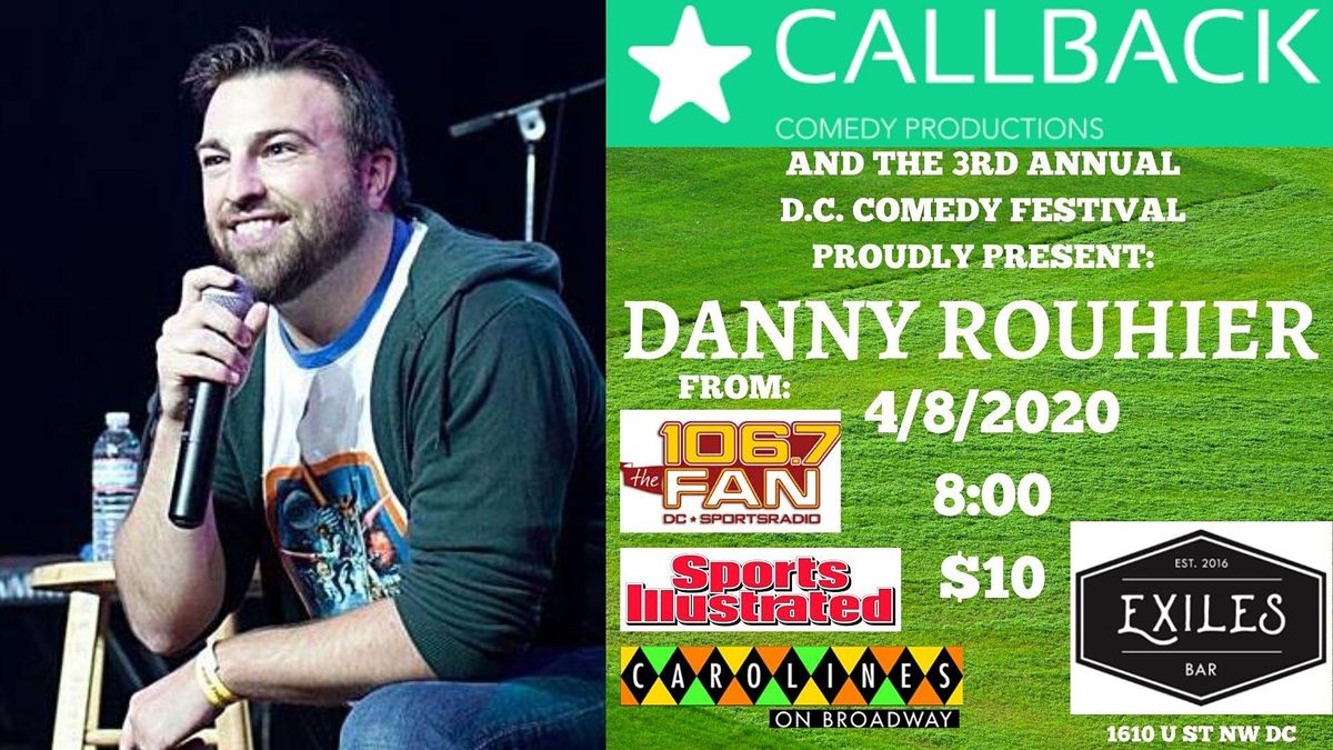 DC Comedy Festival- Danny Rouhier (106.7 The Fan, Sports Illustrated, TNT)