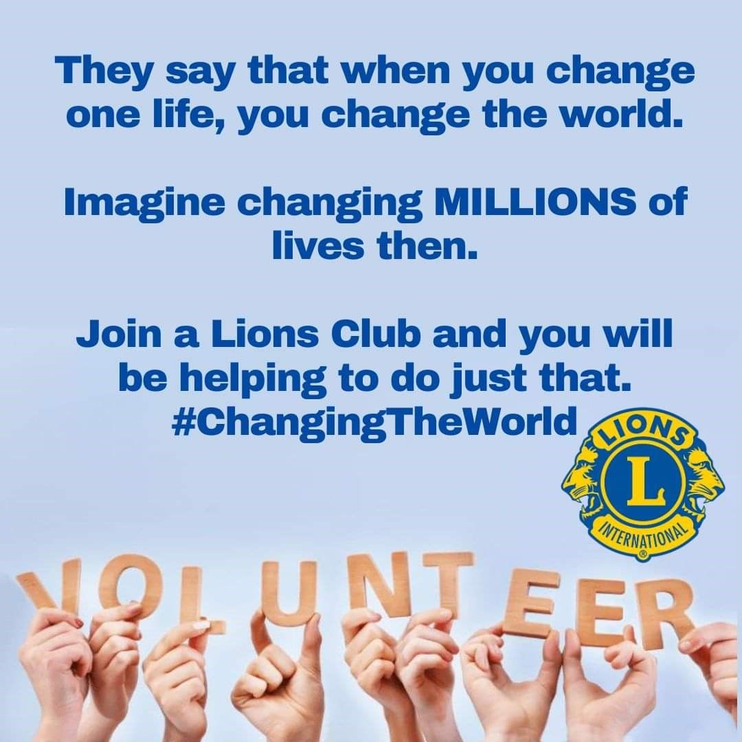 Lions Club Dinner Meeting