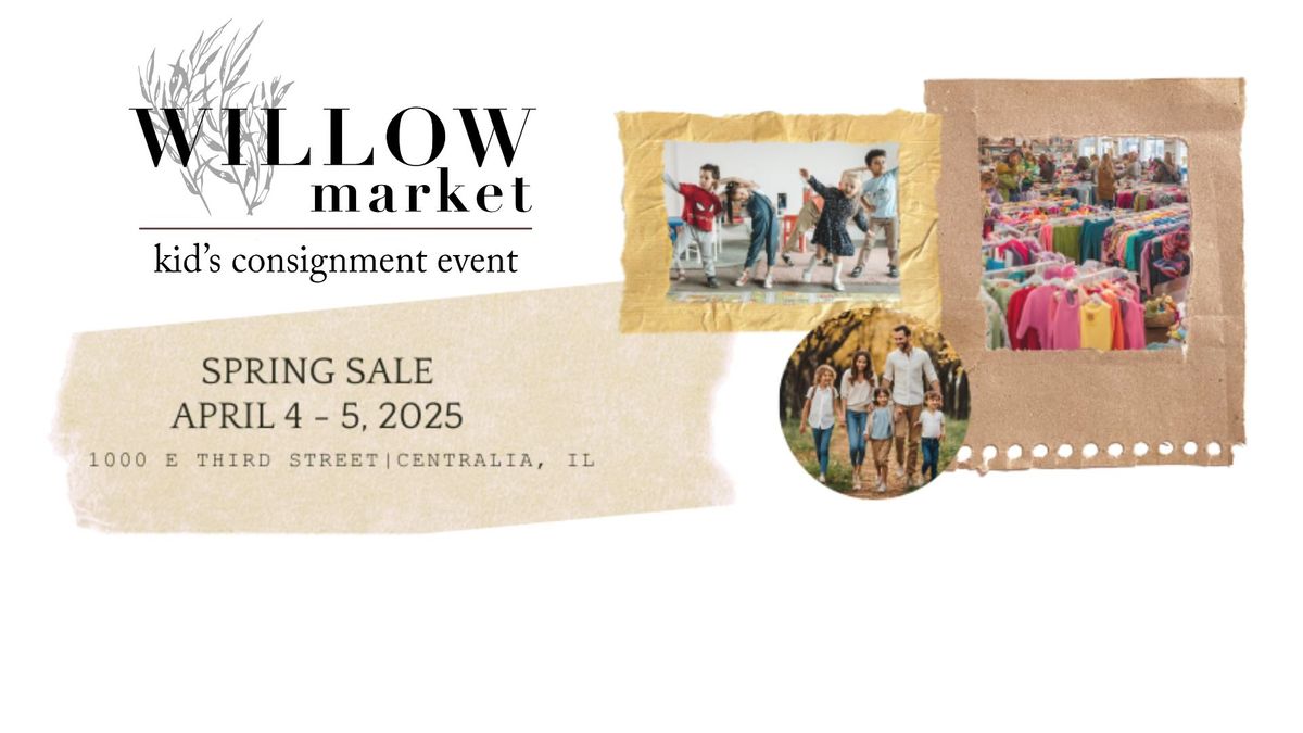 Willow Market Kids Consignment Spring Sale