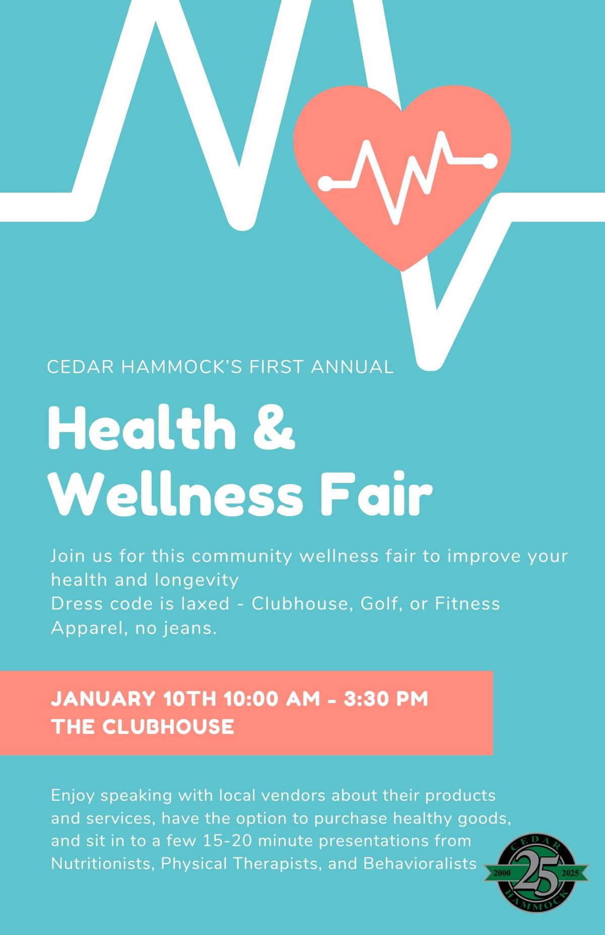 Cedar Hammock Wellness Fair