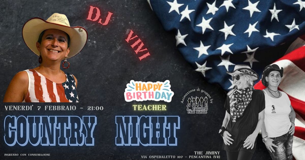 COUNTRY NIGHT \ud83e\udd20 Dj Vivi @ The Jiminy