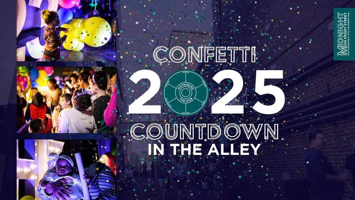 Confetti Countdown in the Alley