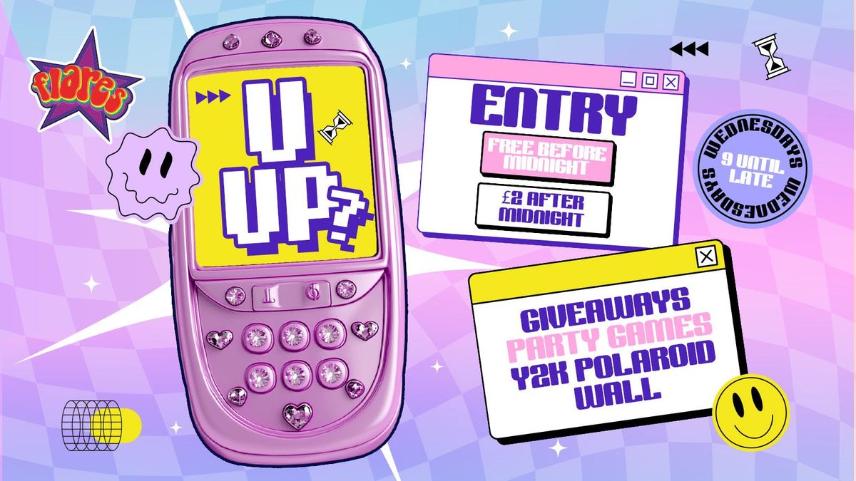 U UP!? - WEDNESDAY LAUNCH PARTY