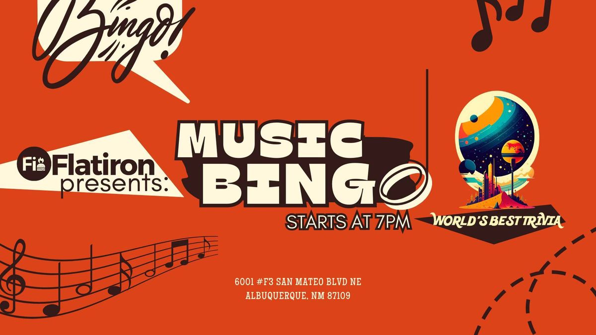 Music Bingo @ Flatiron Albuquerque