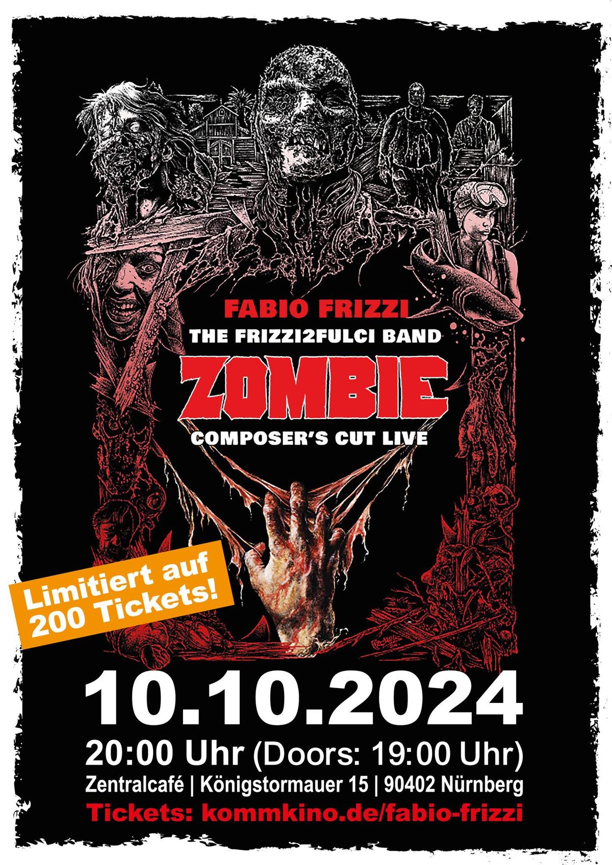 KommKino-Jubil\u00e4umskonzert: Fabio Frizzi live zu WOODOO - DIE SCHRECKENSINSEL DER ZOMBIES