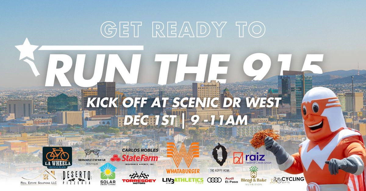 Let's Kick Off Run the 915 Together! \ud83c\udf89 \ud83c\udfc3\u200d\u2642\ufe0f\ud83c\udfc3\u200d\u2640\ufe0f