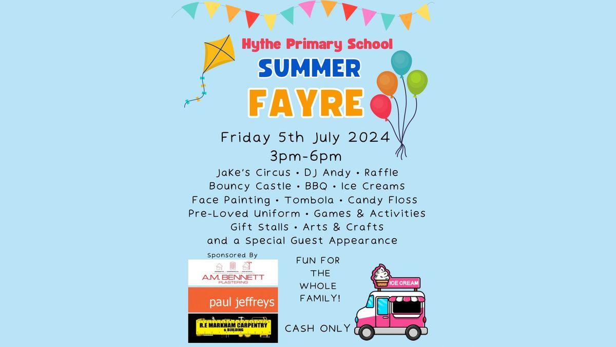 Summer Fayre 2024