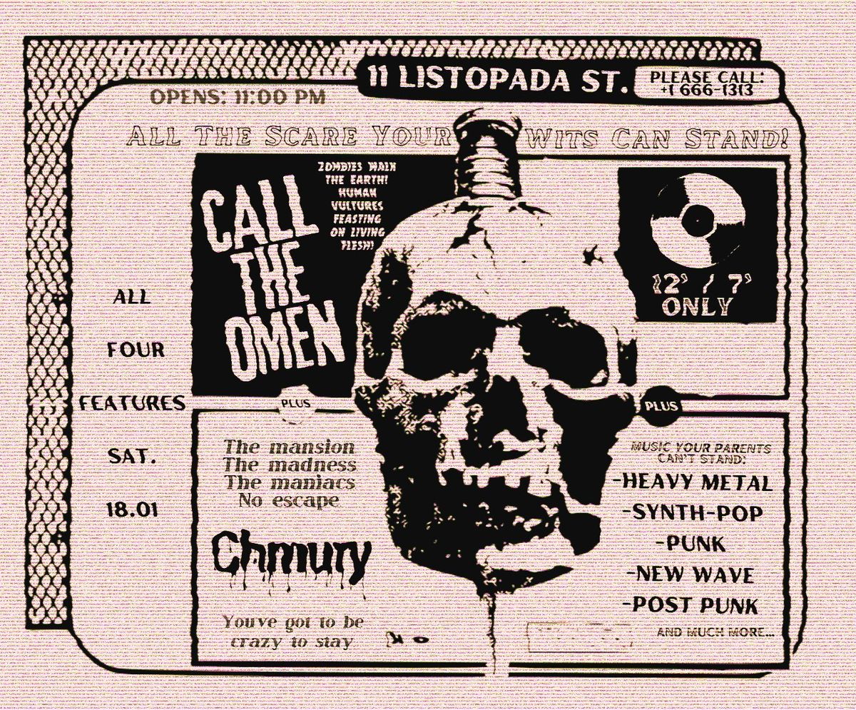 Call The Omen \/ 18.01 \/ Chmury