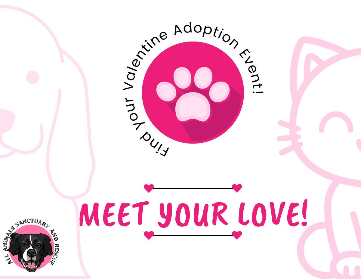 Meet Your Love Valentine's Adoption Event