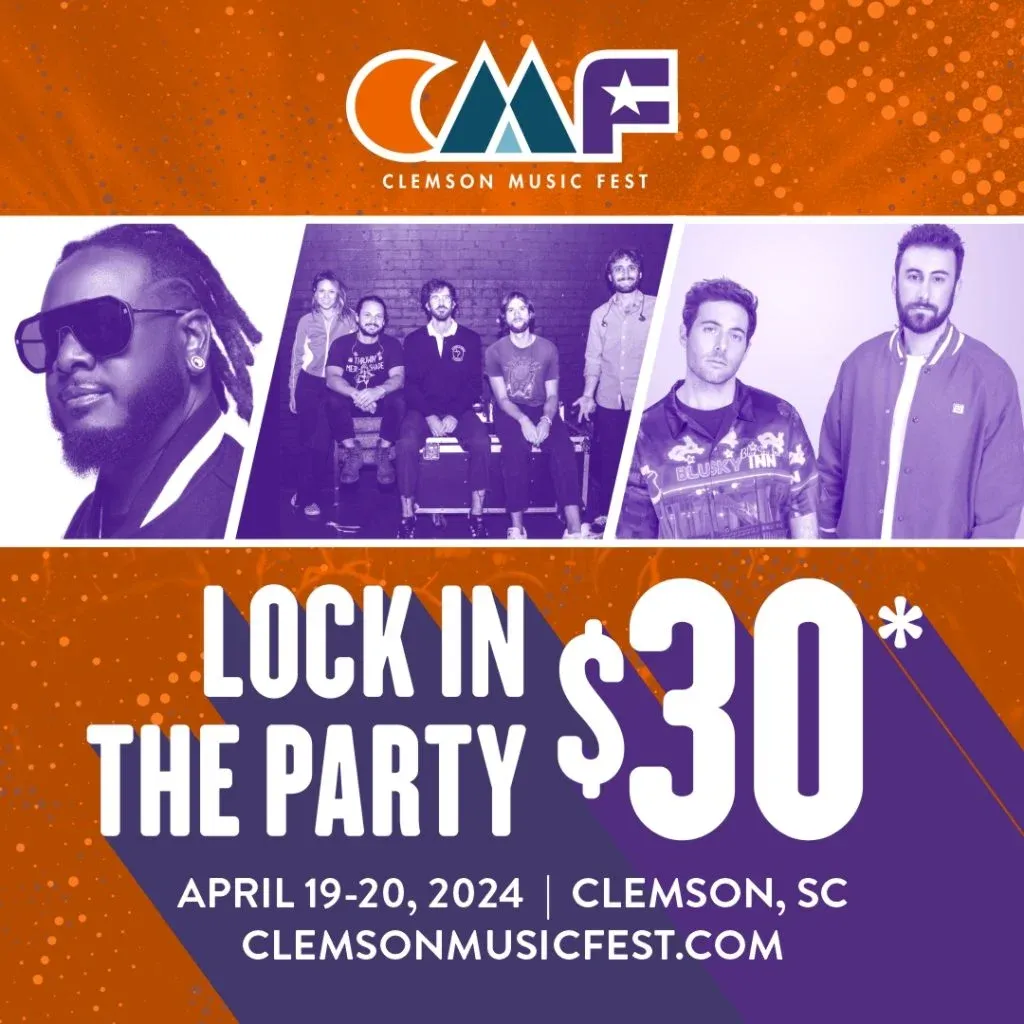 2025 Clemson Music Fest - 2 Day Pass at Clemson University - Upper Intramural Field