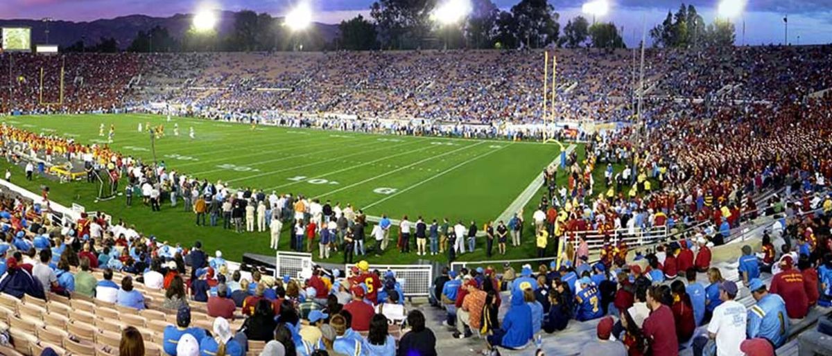 New Mexico Lobos at UCLA Bruins Football at Rose Bowl Stadium