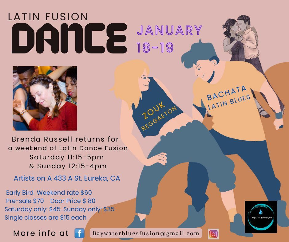 Latin Fusion Dance Weekend w\/ Brenda Jean Russell