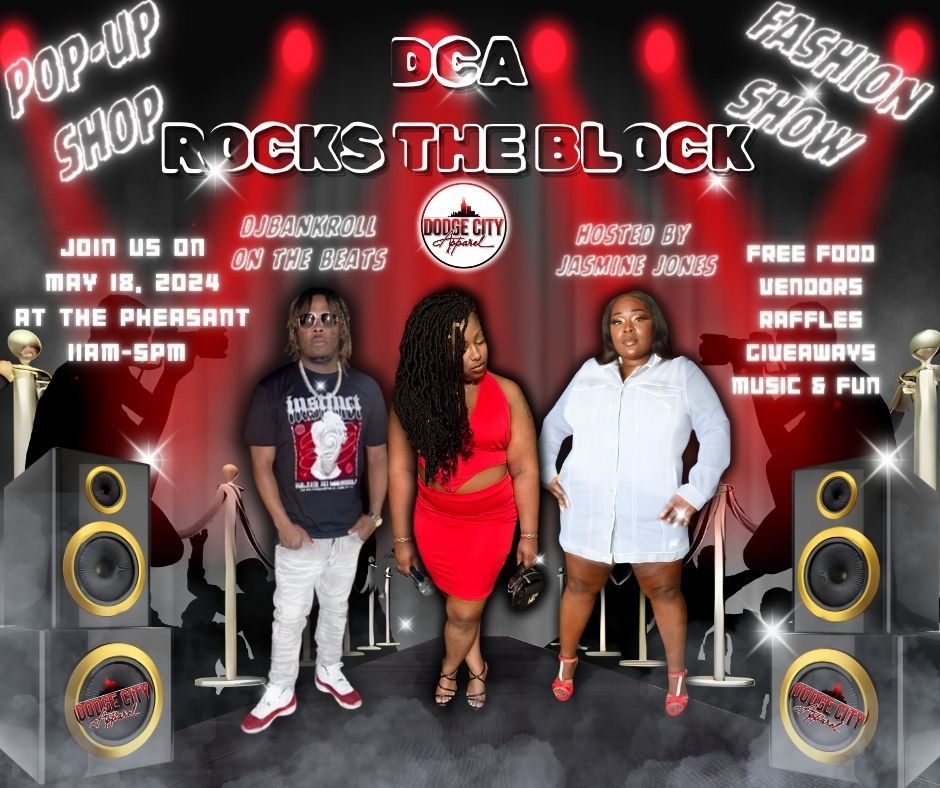 DCA ROCKS THE BLOCK FASHION SHOW & POP UP SHOP