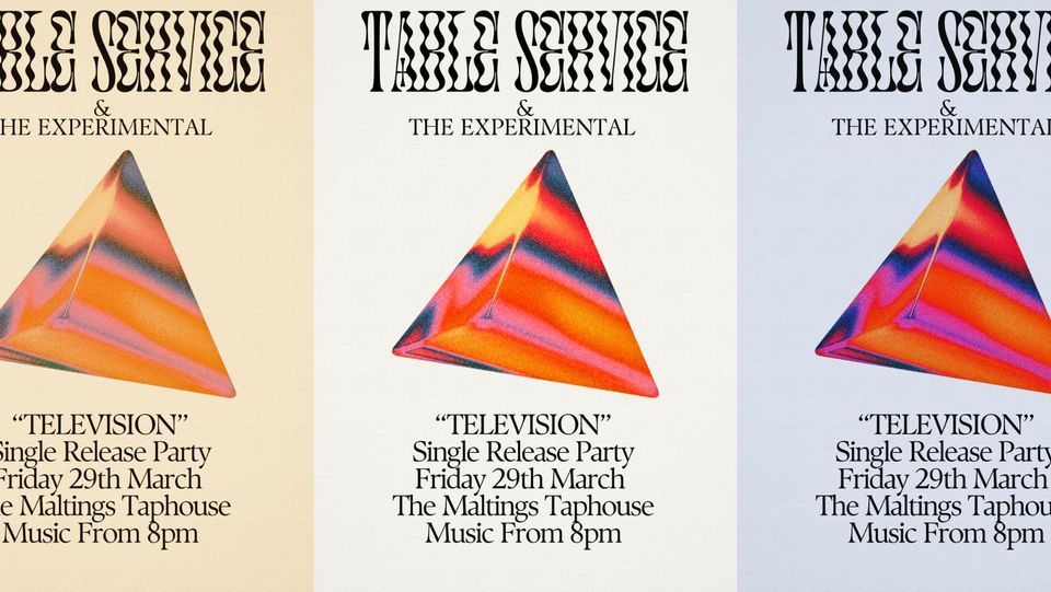 TABLE SERVICE SINGLE LAUNCH with The Experimental