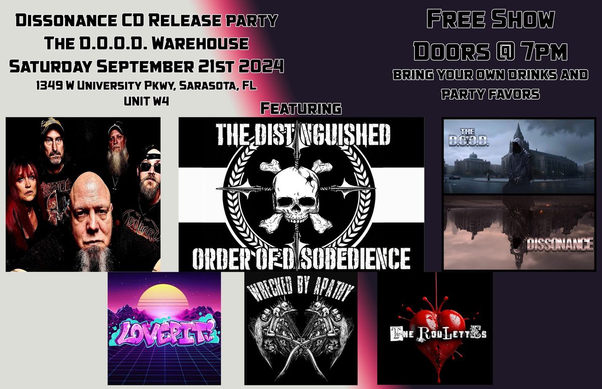 Dissonance Album CD Release Party