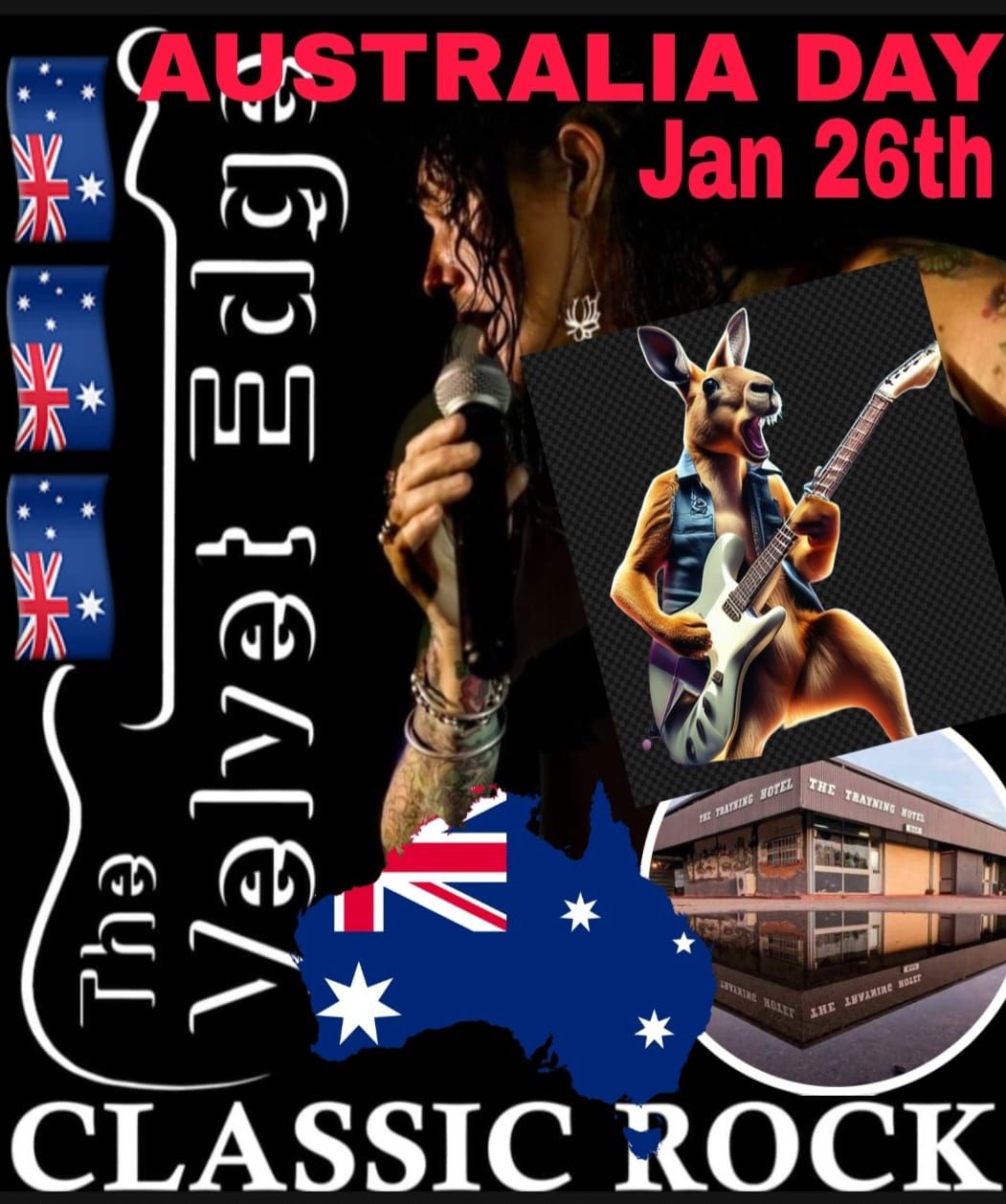 Australia Day Celebration at Trayning Watering hole Hotel