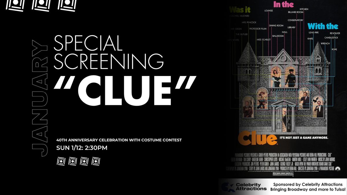 "Clue" 40th Anniversary Screening & Costume Contest