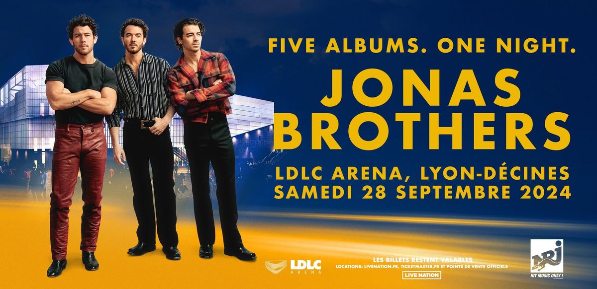 JONAS BROTHERS | LDLC Arena, Lyon - 28 septembre 2024