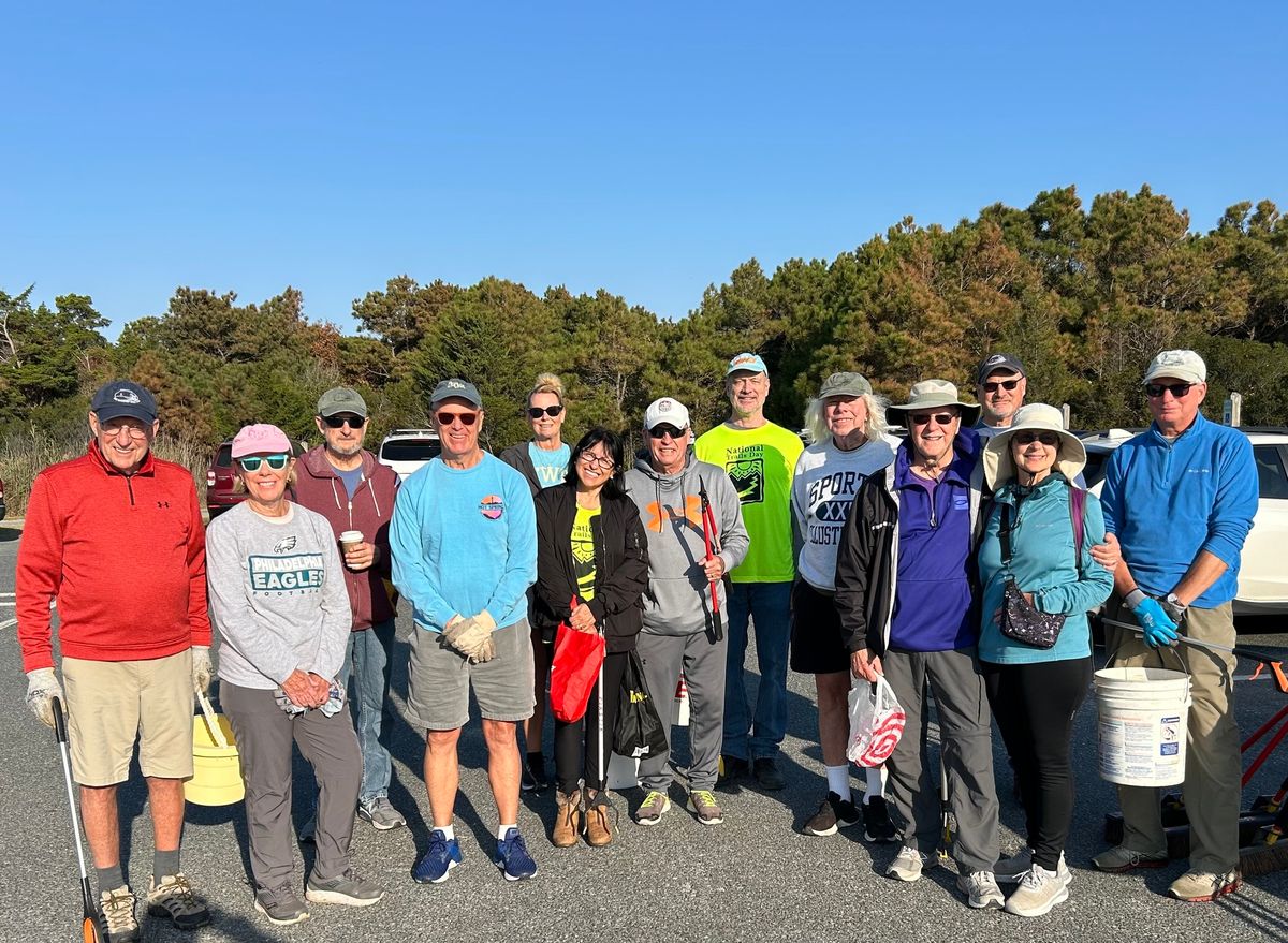 Friends of Cape Henlopen State Park Trails Day Event 