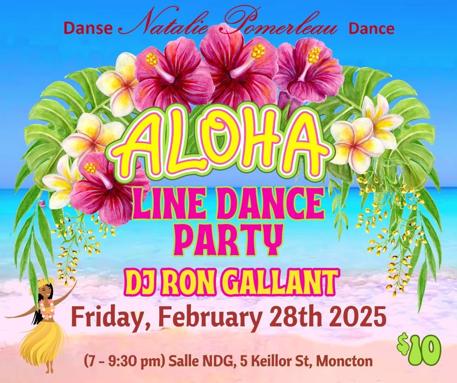 ALOHA LINE DANCE PARTY!!