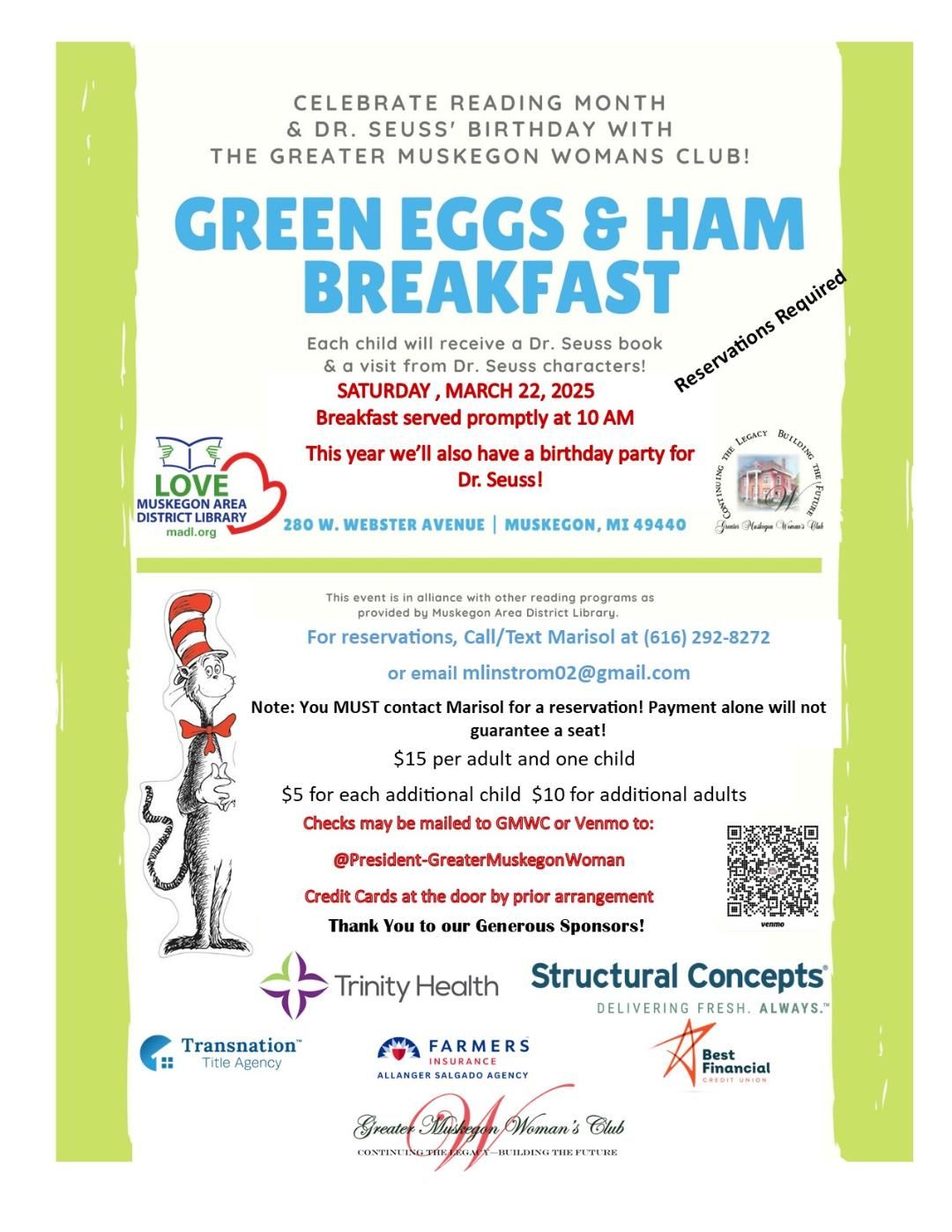 Green Eggs & Ham Breakfast