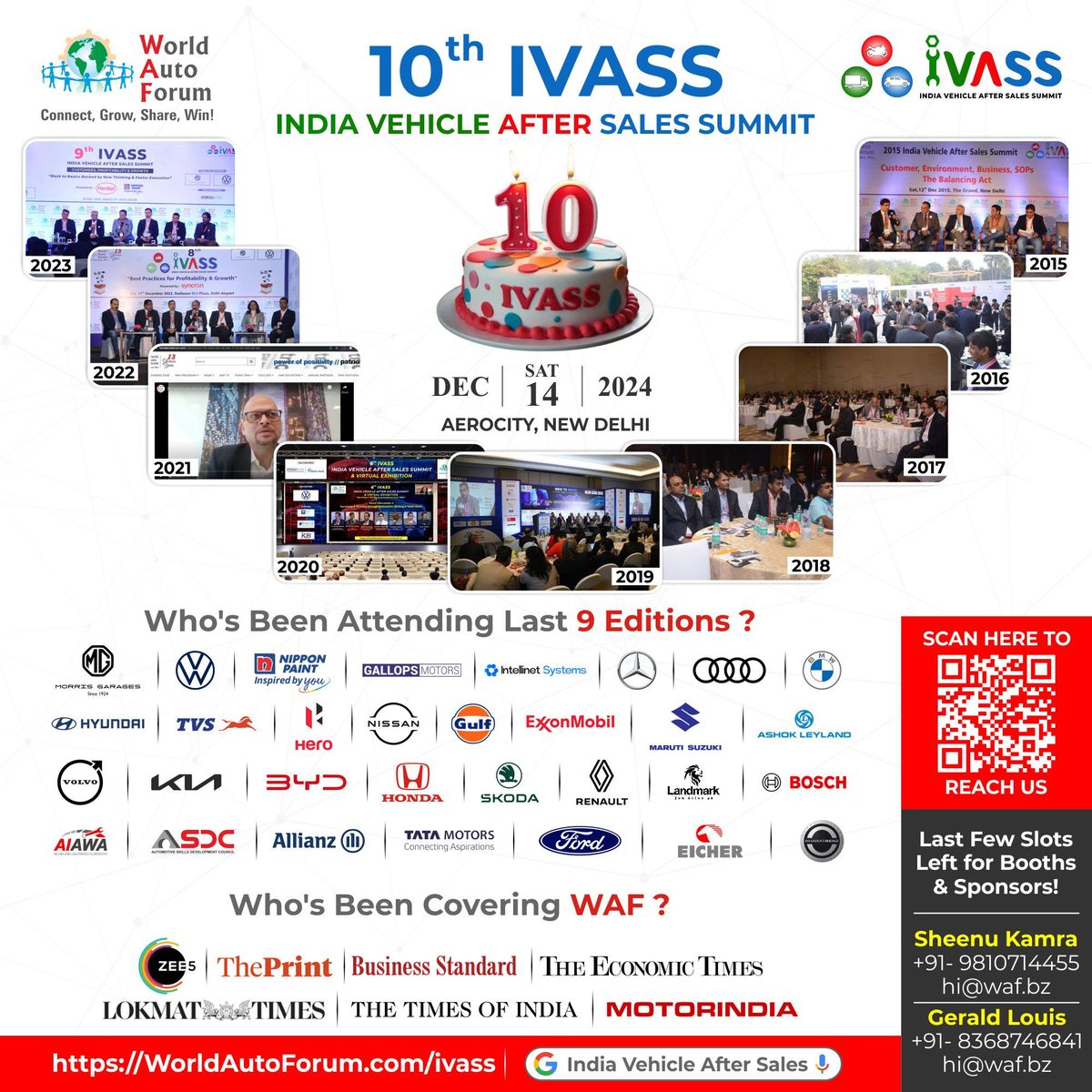 10th IVASS India Vehicle After Sales Summit 