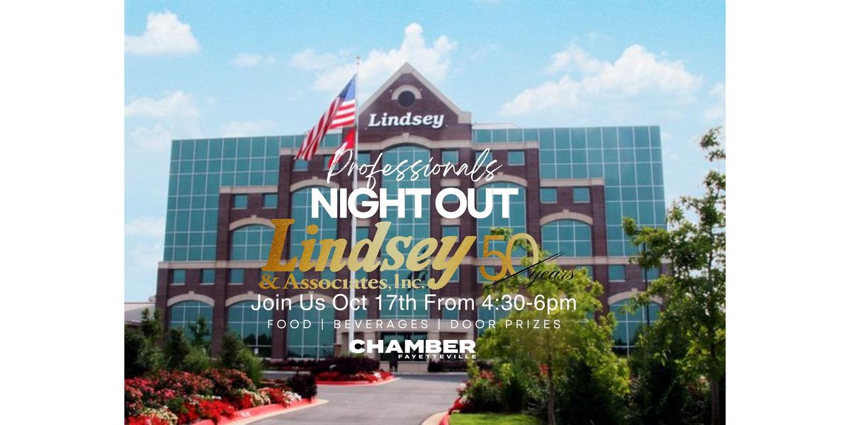 Professionals Night Out - Lindsey & Associates NWA