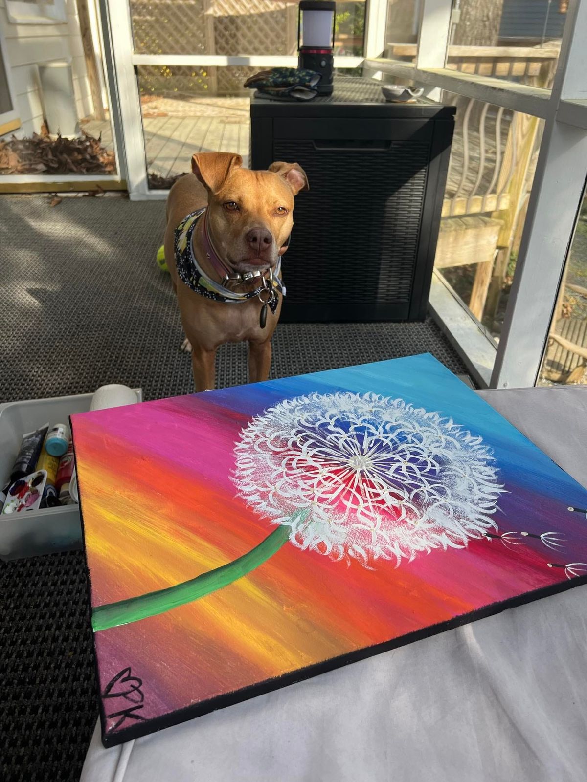 Pups & Paint