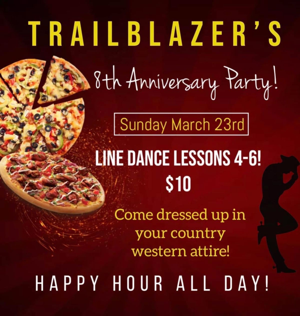 Line Dancing at Trailblazer\u2019s 