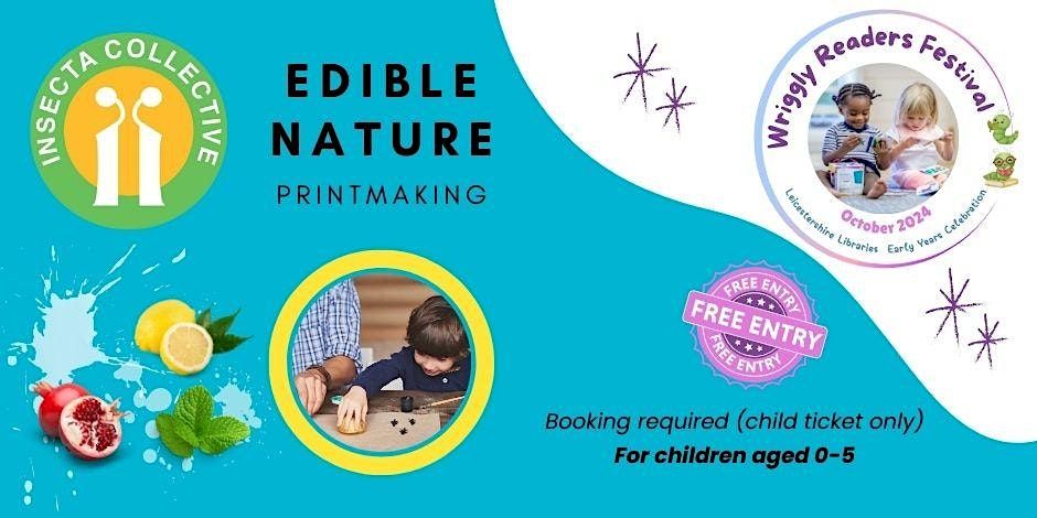 Insecta Collective's Edible Nature Printmaking Workshop - Hinckley Library