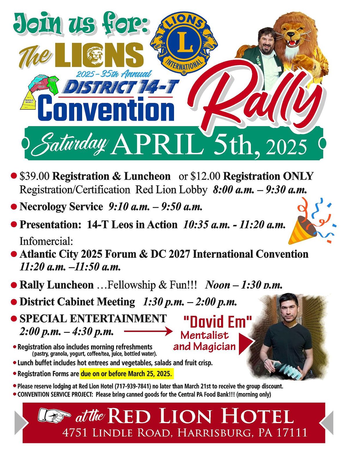 District 14-T Convention and Rally