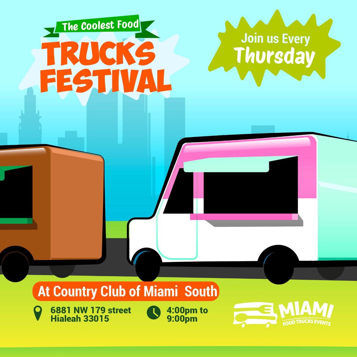 Food Trucks Thursdays Country club miami South