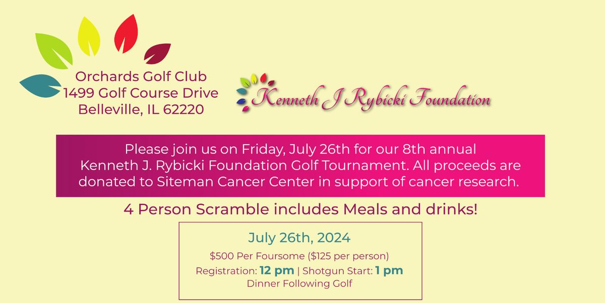 2024 Kenneth J. Rybicki Foundation Golf Tournament
