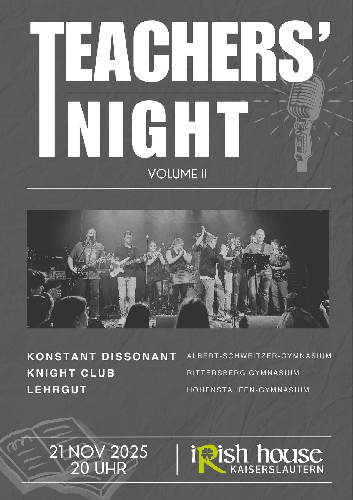 Teachers Night Volume II - Irish House Kaiserslautern 