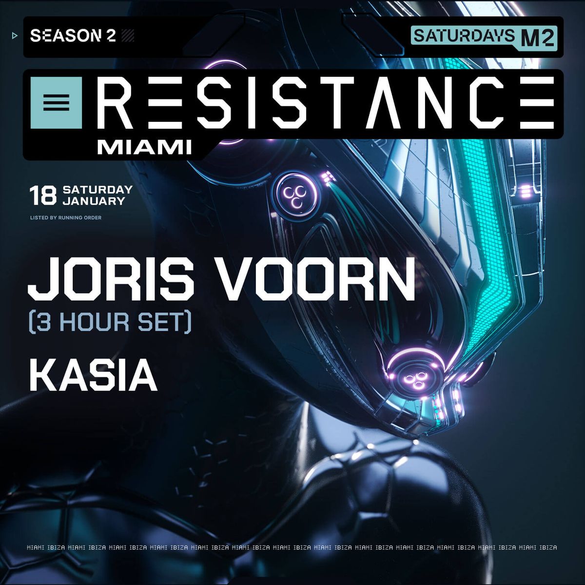 Joris Voorn & Kasia - RESISTANCE Miami