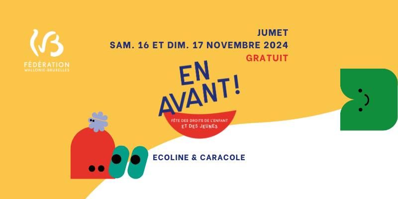 EN AVANT ! F\u00eate des droits de l'enfant et des jeunes chez Ecoline & Caracole : Tout \u00e7a j'y ai droit 