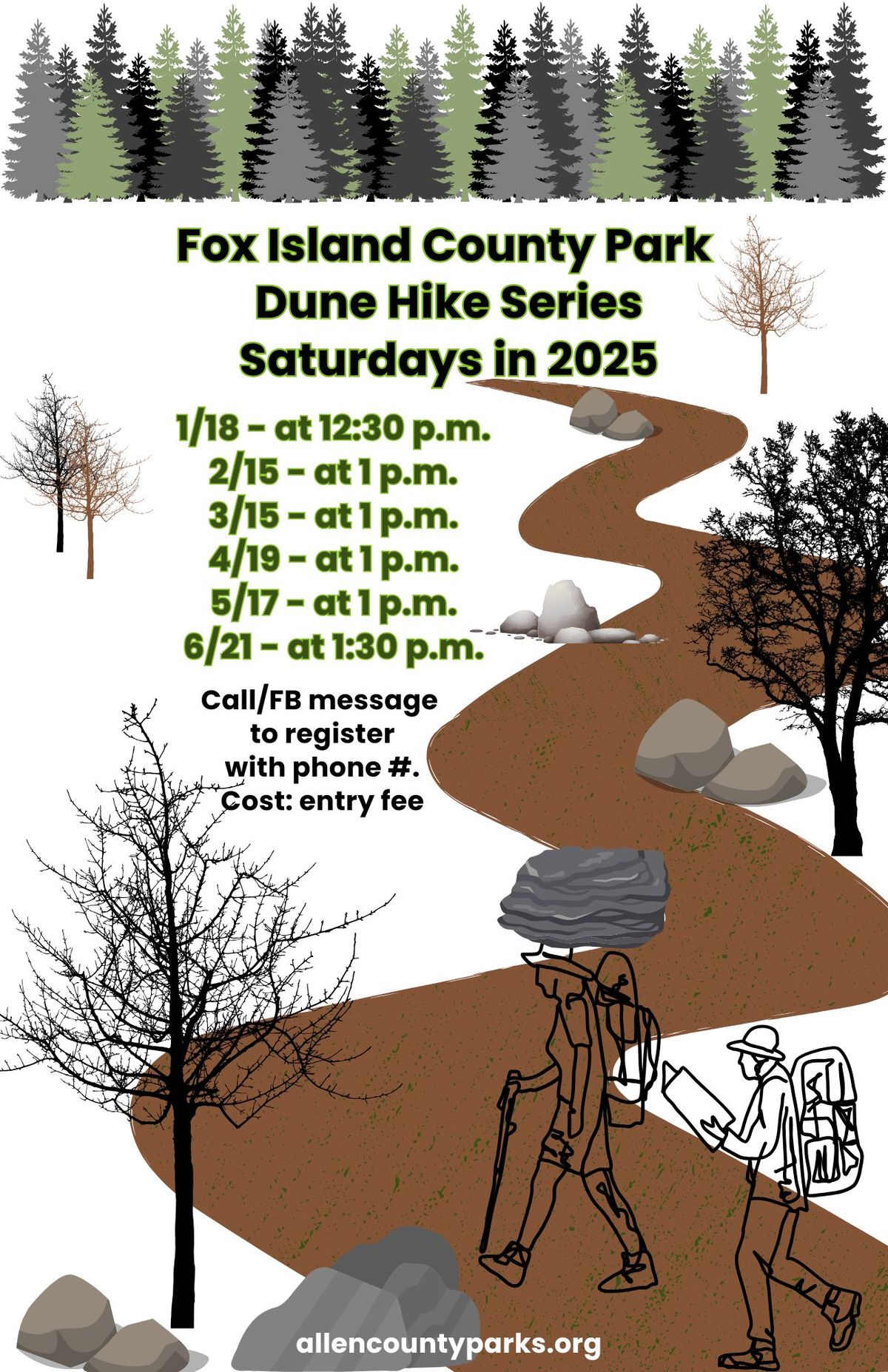 Saturday Dune Hikes in 2025