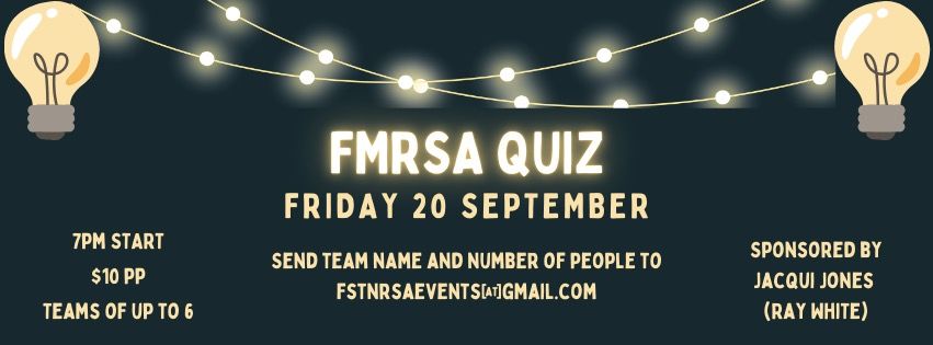 FMRSA September Quiz